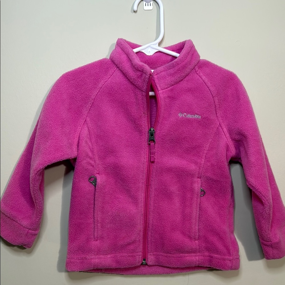 Columbia Vibrant Pink Fleece Jacket